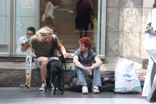 Homeless in Sydney